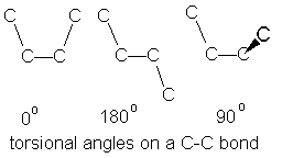 torsion of single bonds